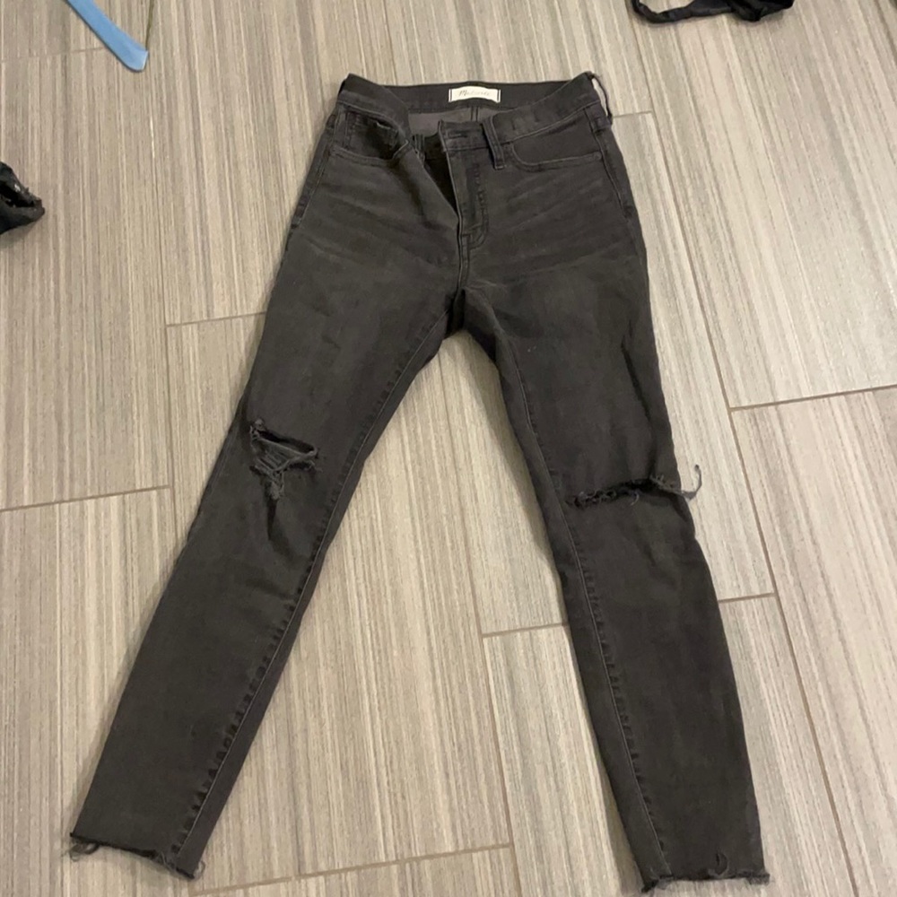 Madewell petite high rise skinny jeans